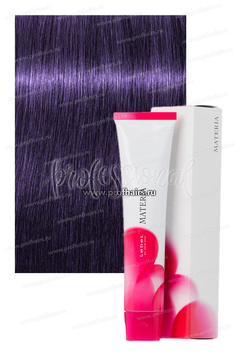 Lebel Materia V-4 Краска для волос Тон Шатен фиолетовый 80 гр.