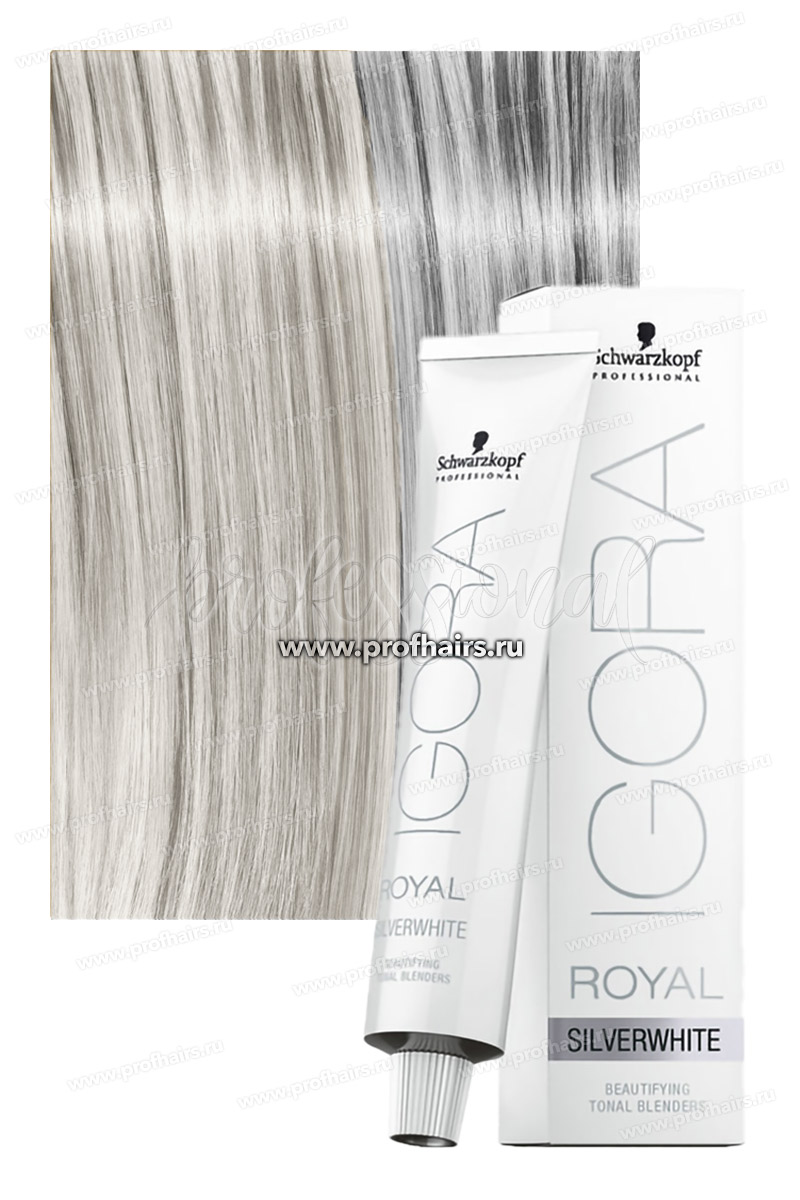 Schwarzkopf Igora Royal SilverWhite Silver Тонирующий краситель для волос Серебро