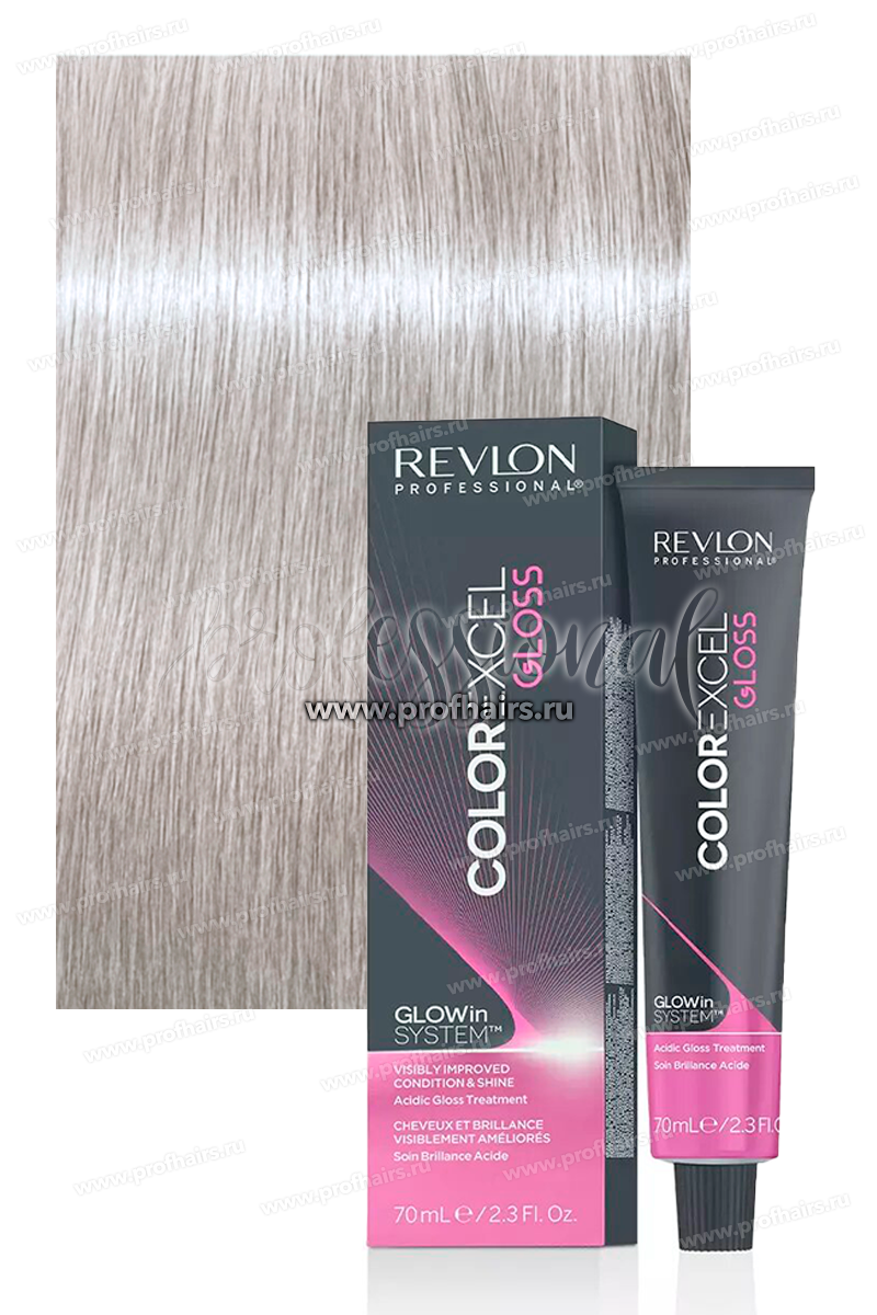 Revlon Color Excel Gloss 10.012 Кислотный краситель Светлое серебро 70 мл.