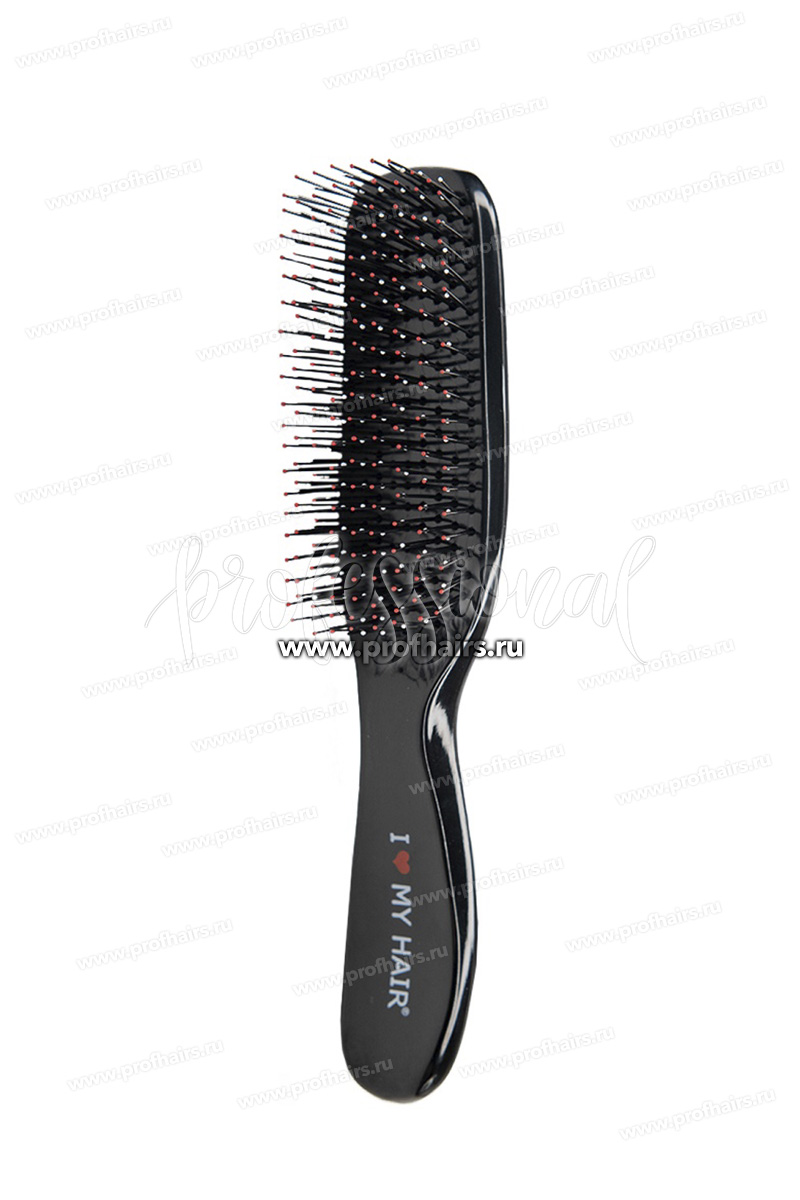 Ginko Spider Classic 1501 Щетка для расчесывания волос Черная Размер М