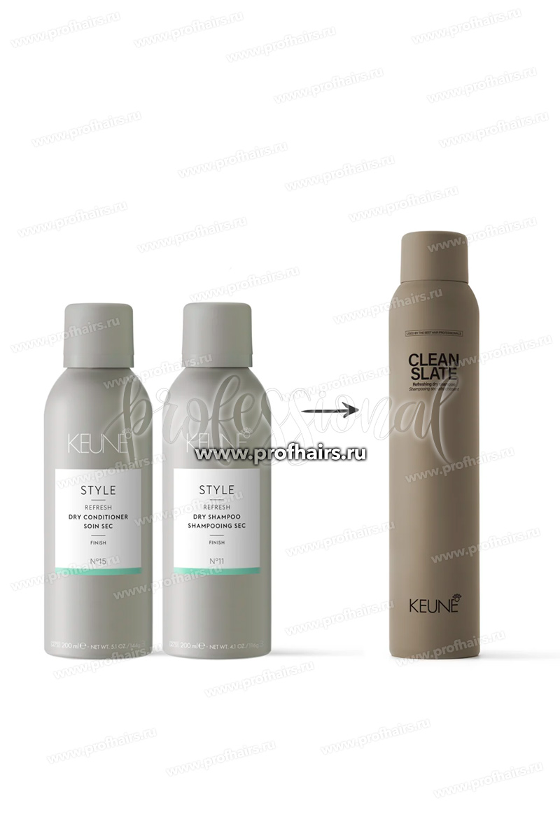 Keune Style Clean Slate Сухой шампунь 200 мл.
