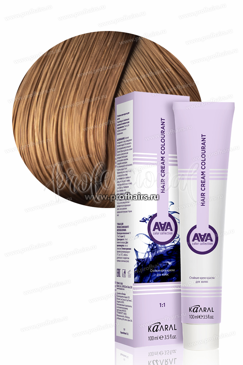 Kaaral AAA Стойкая краска для волос 8.62 Светлый блондин красно-фиолетовый 100 мл.