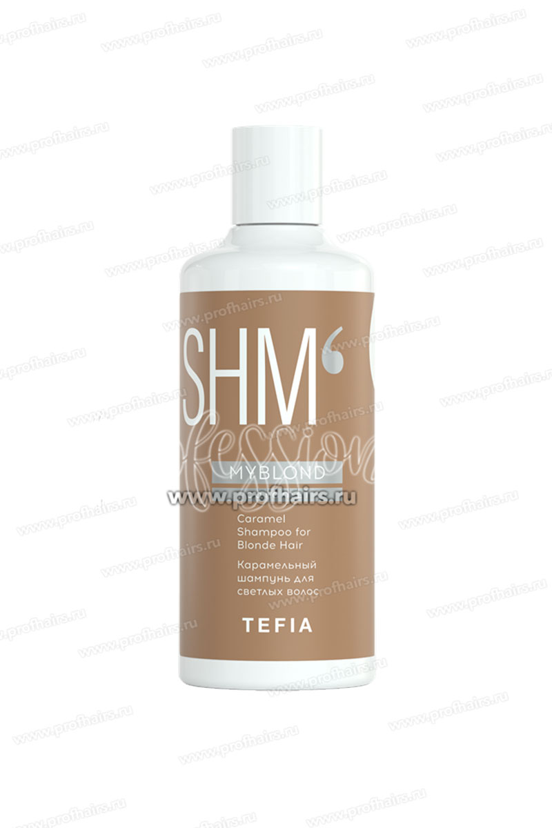 Tefia MyBlond Caramel Карамельный шампунь для светлых волос 300 мл.