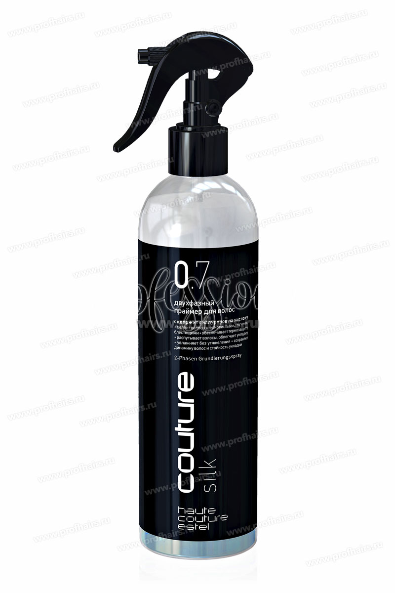 Estel Haute Couture 0.7 Silk Двухфазный праймер для волос 400 мл.
