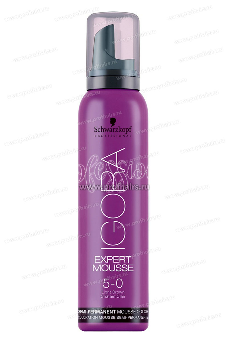 Schwarzkopf Igora Expert Mousse Тонирующий мусс 5-0  100 мл.