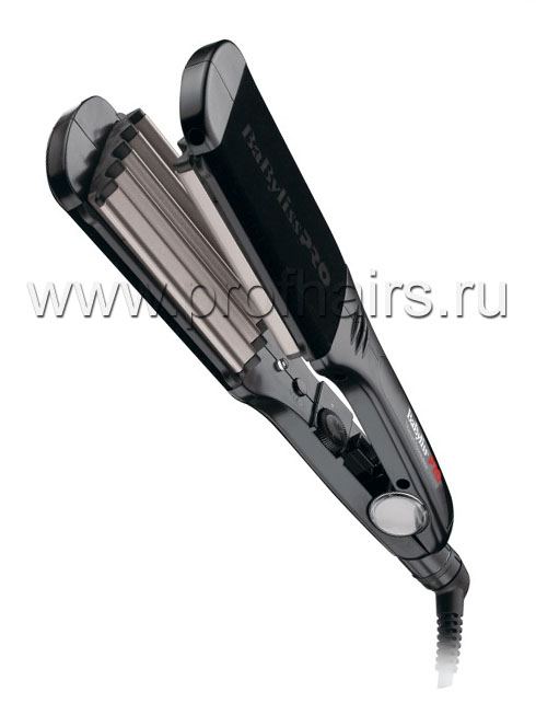 BaByliss Щипцы с терморегулятором гофре 125 W.