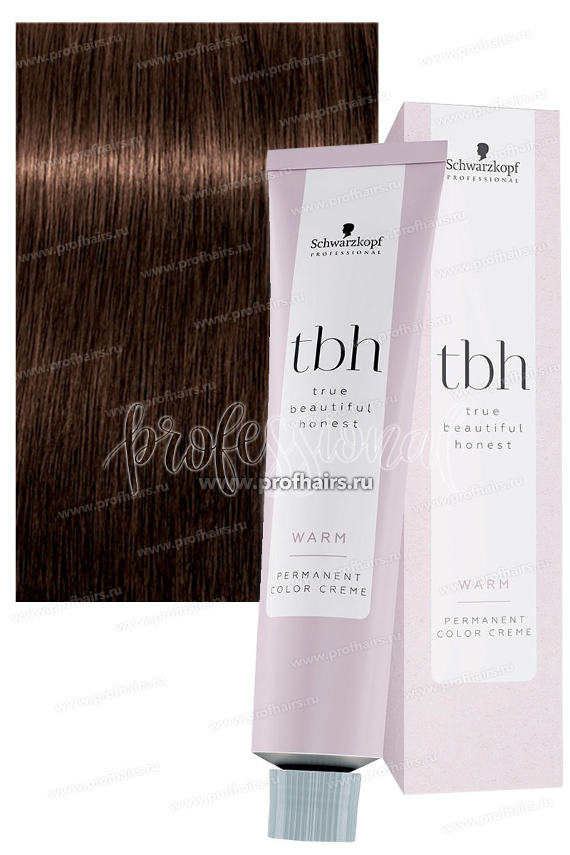 Schwarzkopf TBH Warm 6-64 Темный русый шоколадный бежевый 60 мл.