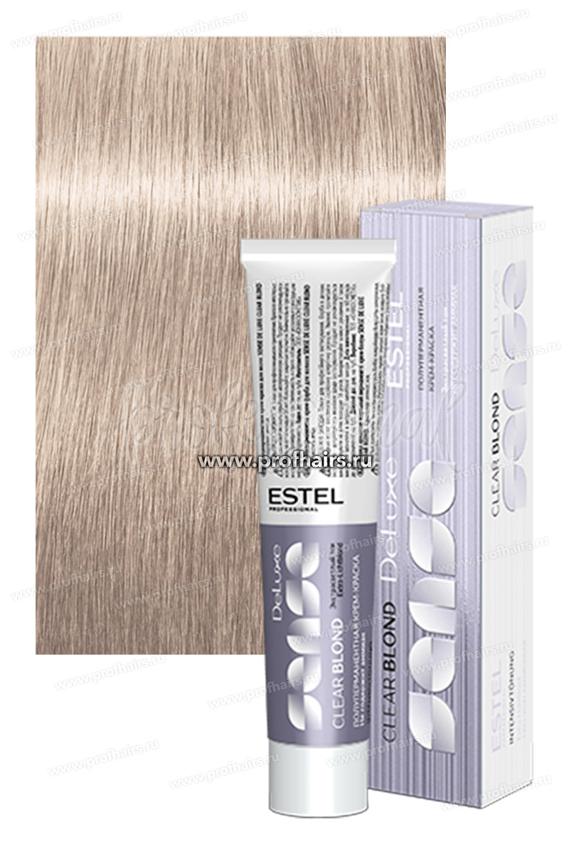 Estel Sense Clear Blond DeLuxe 11/36 Очень светлый блондин золотисто-фиолетовый 60 мл.