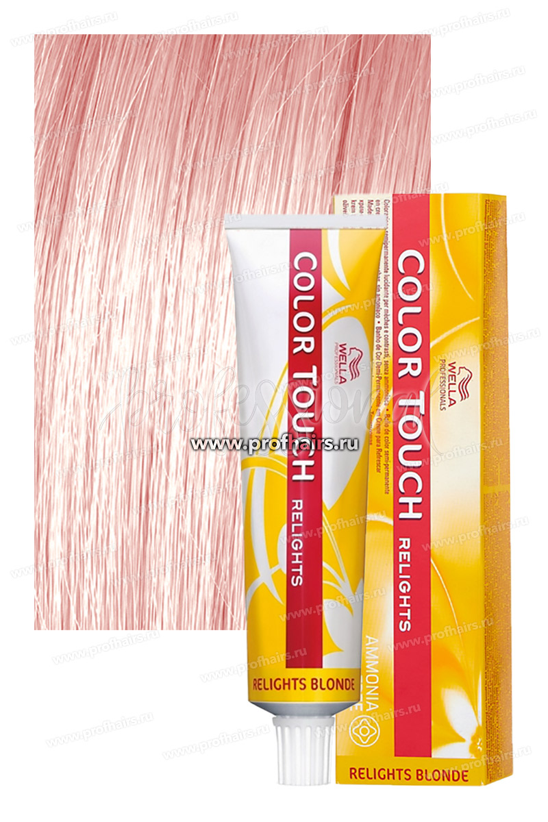 Wella Color Touch Relight Blonde  /06 Малиновый лимонад оттеночная крем-краска 60 мл.