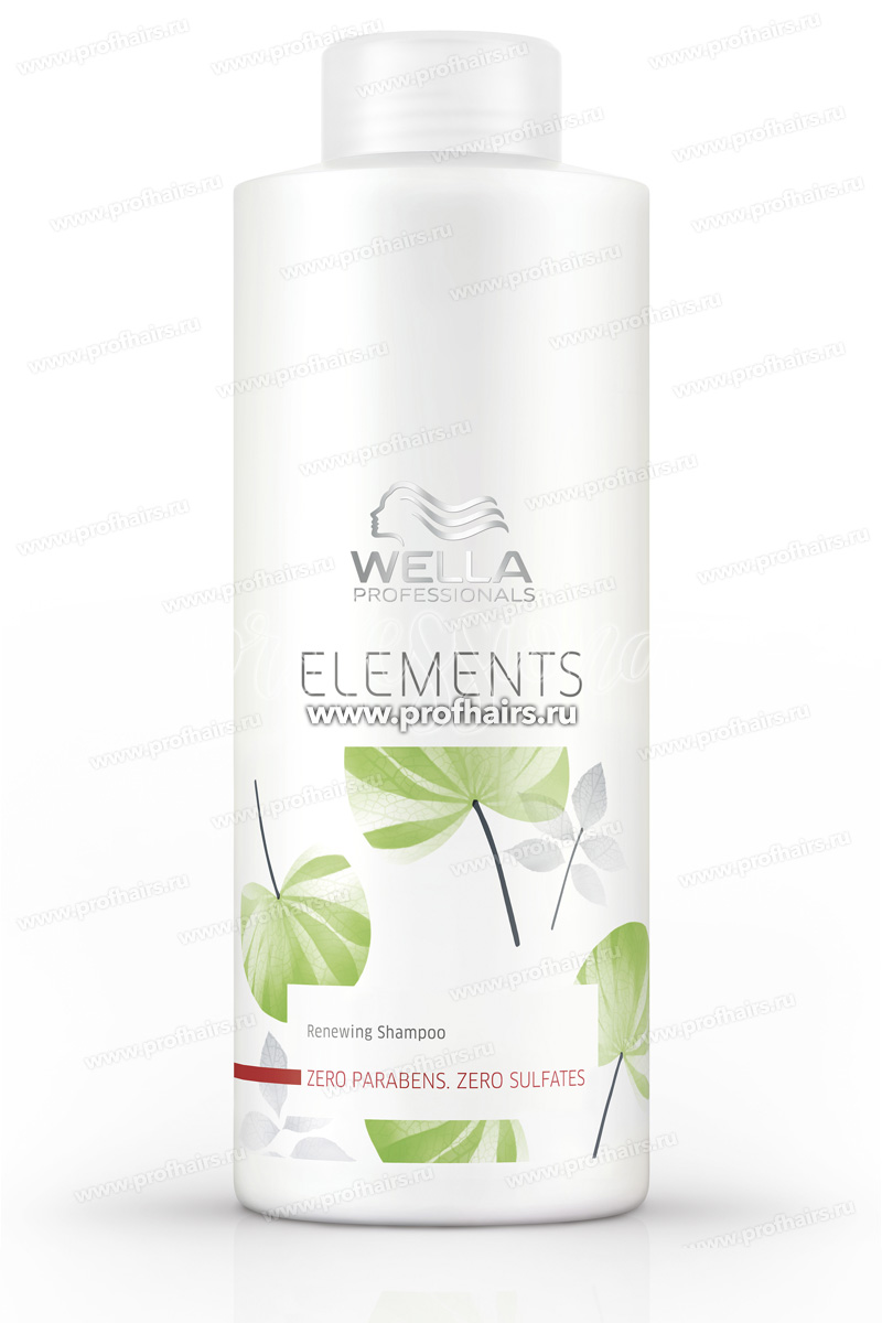 Wella Elements Renewing Shampoo Обновляющий шампунь без сульфатов 1000 мл.