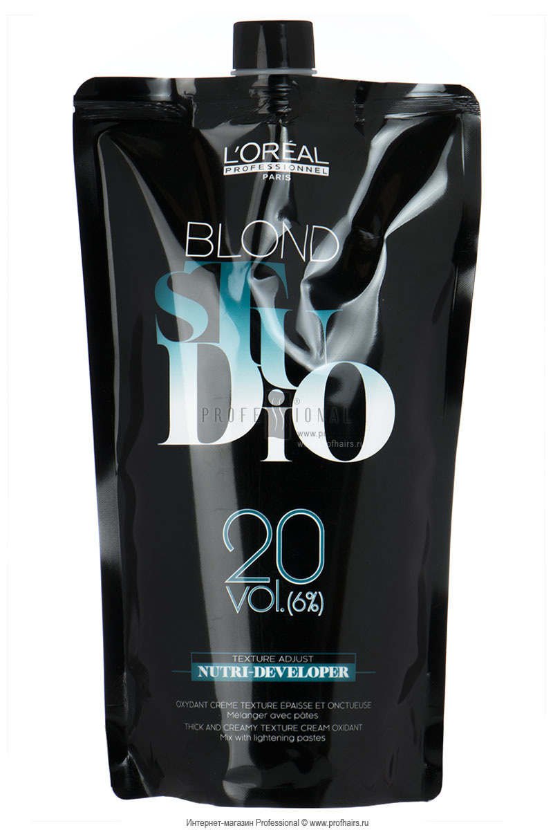 L'Oreal Blond Studio Platinium Nutri-Developer 6% (20 vol.) Нутри-проявитель 1000 мл.