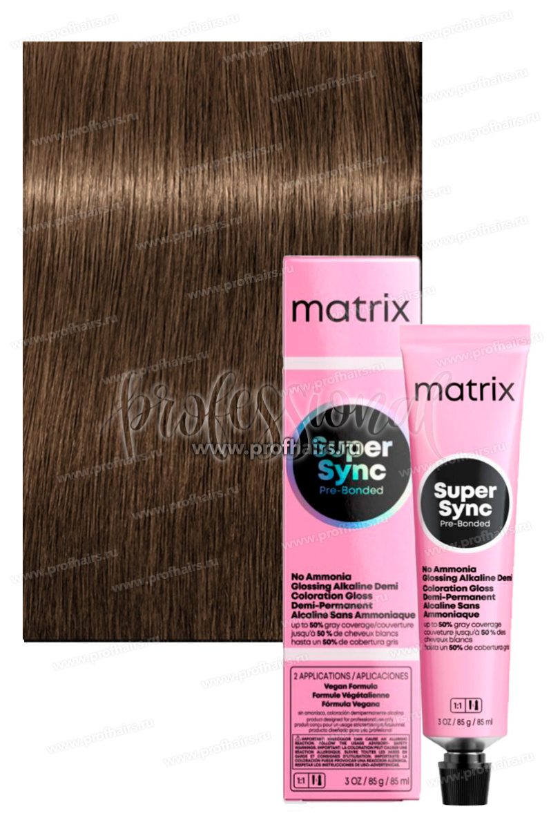 Matrix Super Sync Pre-Bonded 8NN Светлый блондин Глубокий натуральный 90 мл.