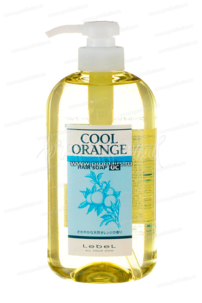 Lebel Ultra Cool Hair Soap Шампунь для волос и кожи головы (против выпадения волос) 600 мл.