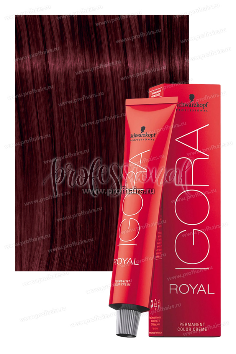 Schwarzkopf Igora Royal NEW 5-88 Краска для волос  Светлый коричневый красный экстра 60 мл.