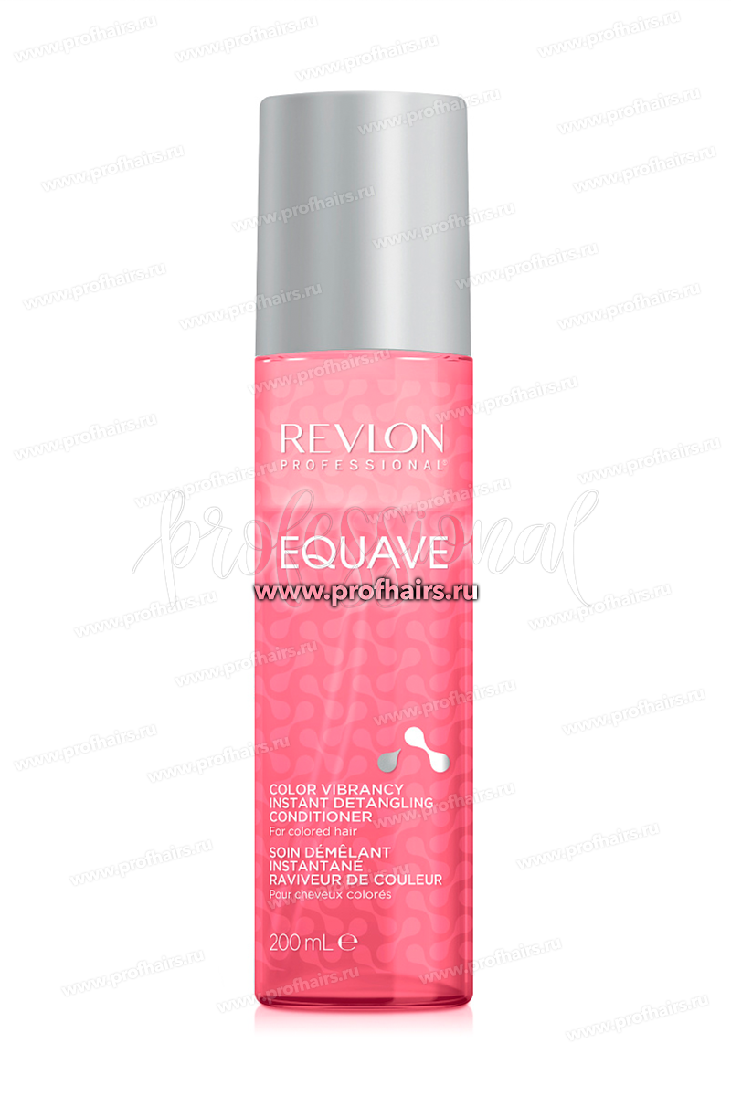 Revlon Equave Color Vibrancy Instant Detangling Conditioner Несмываемый 2-х фазный спрей-кондиционер для окрашенных волос  200 мл.