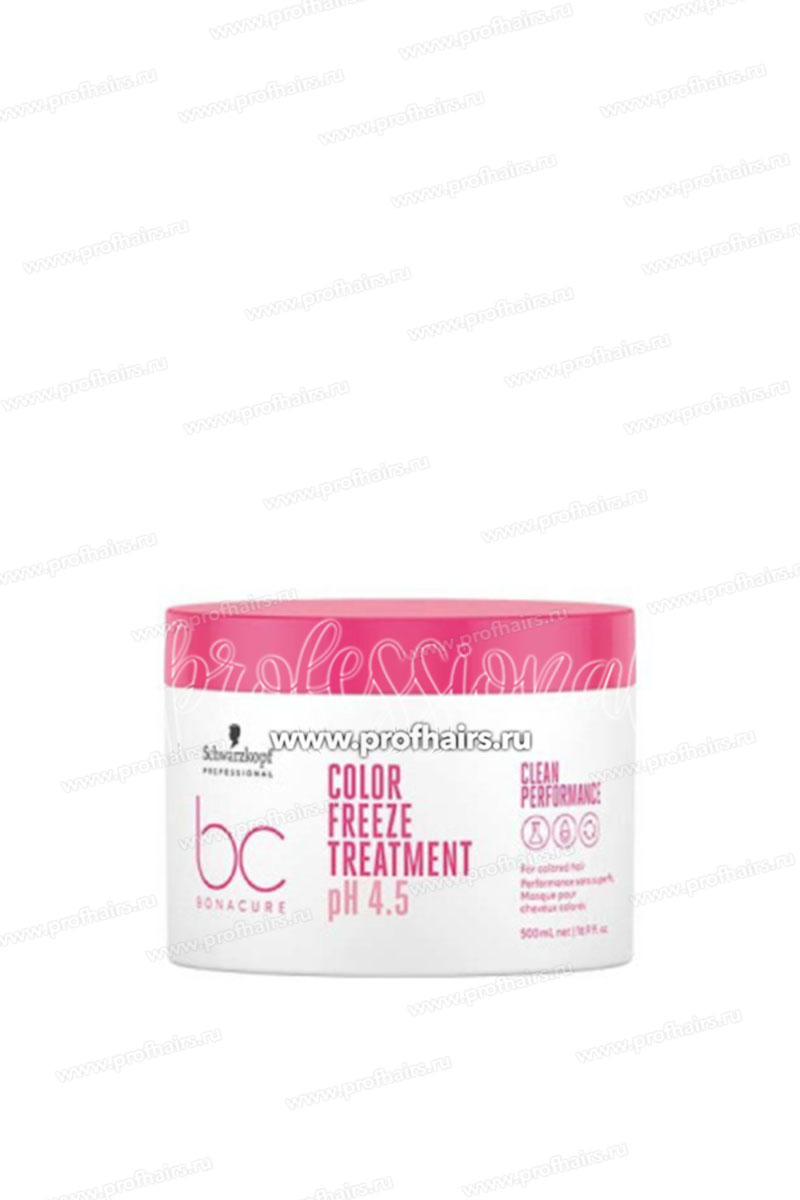 Schwarzkopf Bonacure Clean Performance Color Freeze pH 4.5 Mask Маска для окрашенных волос 200 мл.