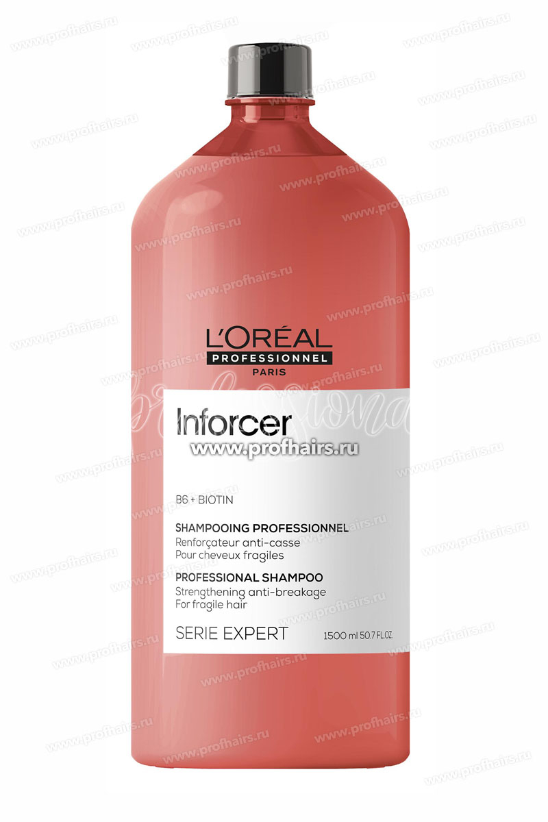 L'Oreal Expert Inforcer Укрепляющий шампунь, предотвращающий ломкость волос 1500 мл.