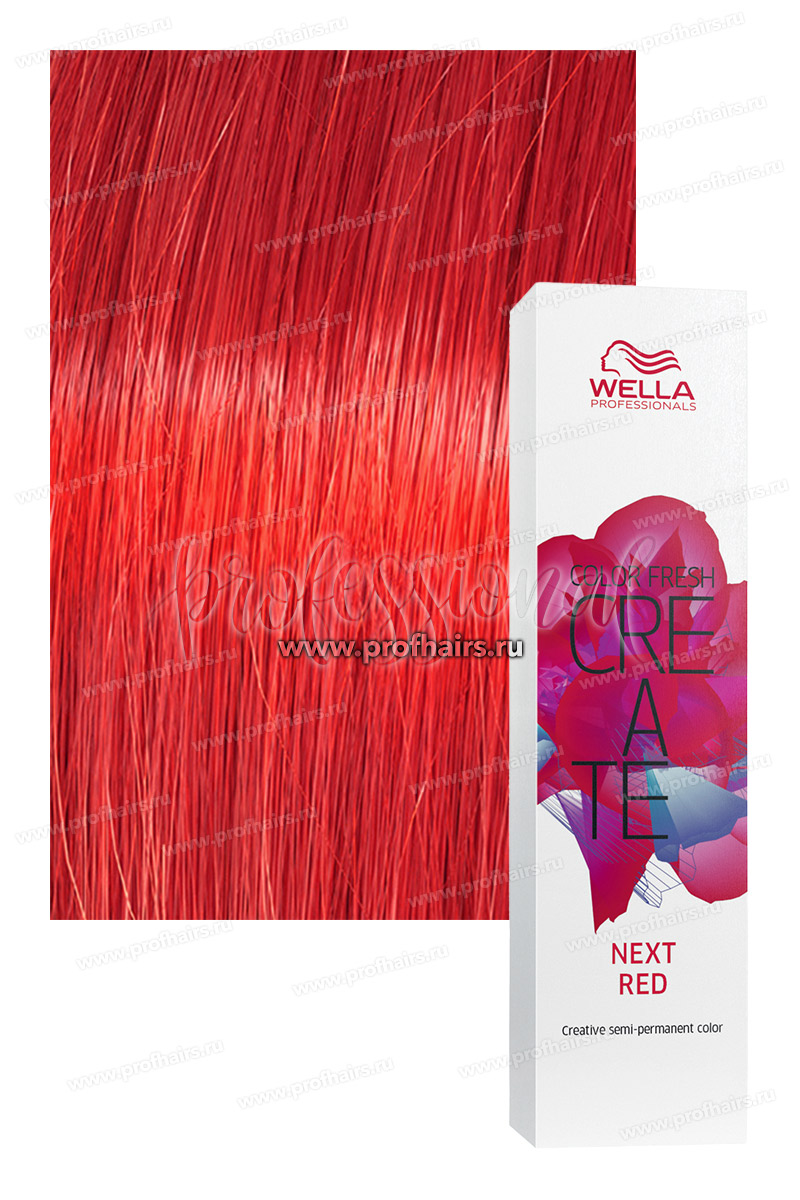 Wella Color Fresh Create Next Red Новый красный оттеночная краска 60 мл.