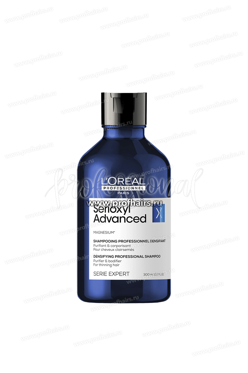 L'Oreal Expert Serioxyl Advanced Шампунь против тонкости волос, уплотнение и восстановление объема 300 мл.