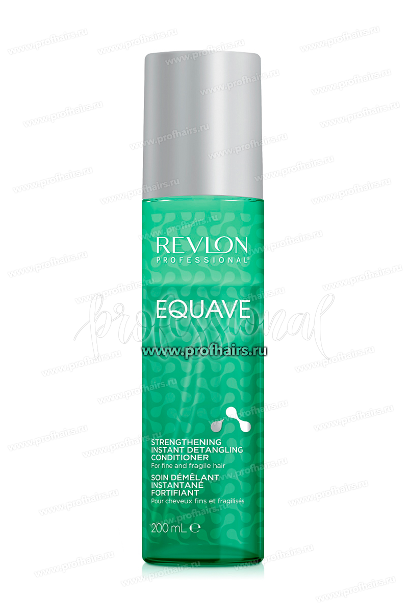 Revlon Equave Strengthening Instant Detangling Conditioner 2-х фазный кондиционер для тонких волос 200 мл.