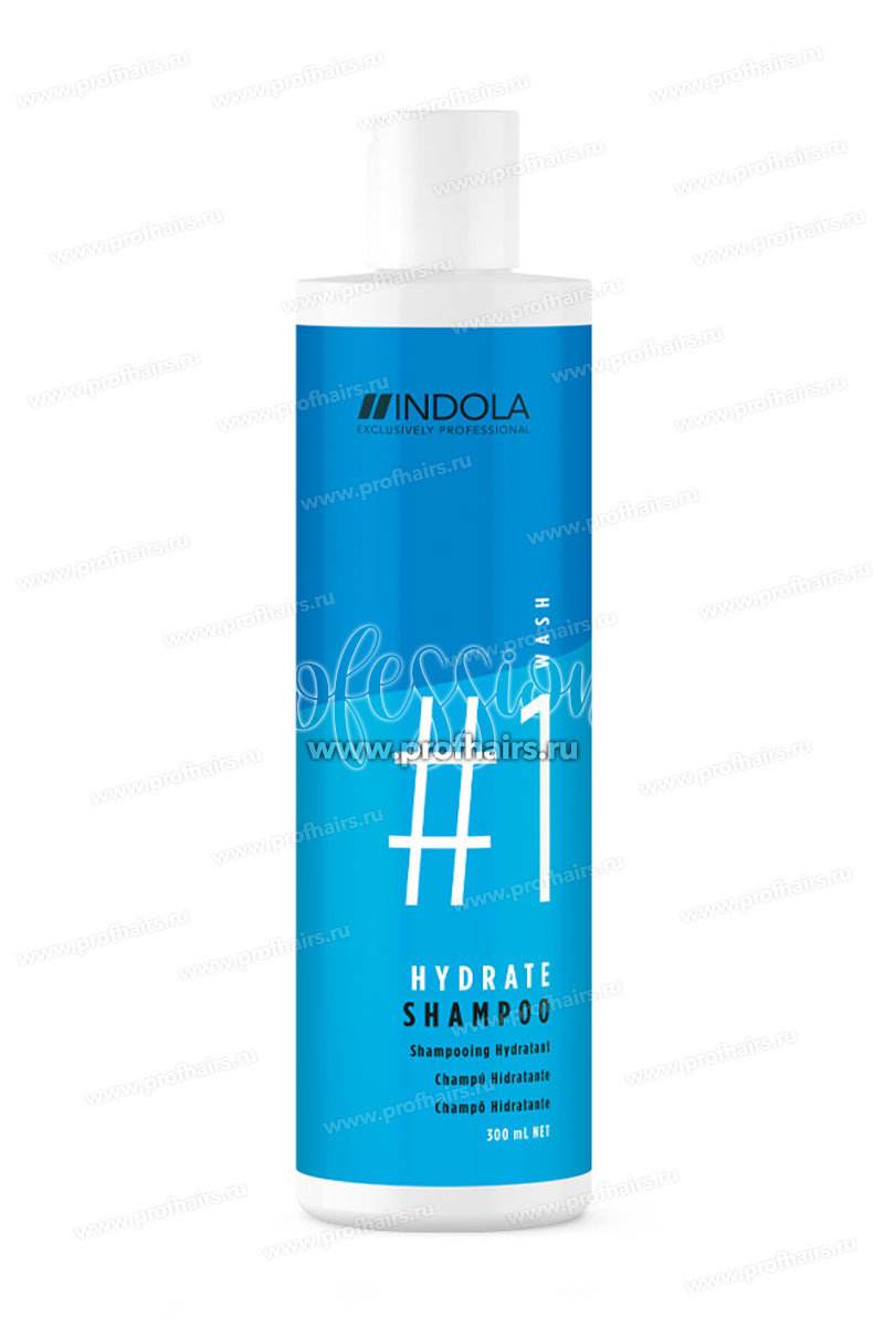 Indola Hydrate Shampoo Увлажняющий шампунь для волос 300 мл.