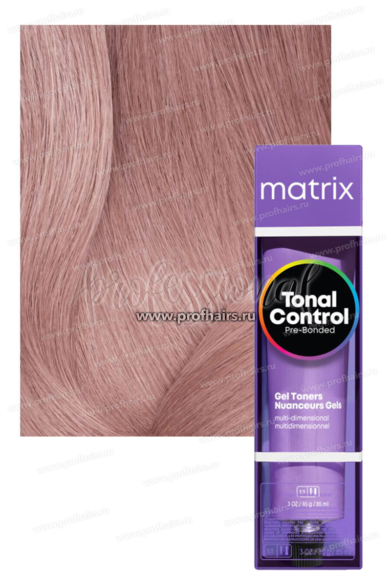 Matrix Tonal Control 8VR Гелевый тонер с кислым pH Светлый Блондин Перламутрово-Красный 90 мл.