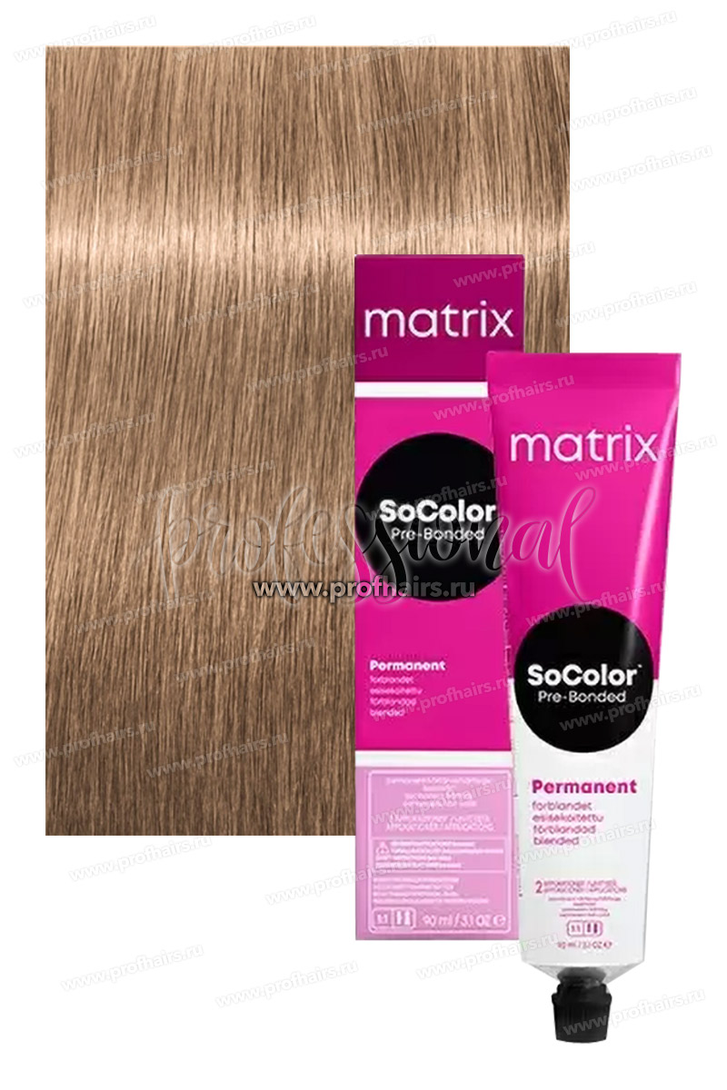 Matrix SoColor Pre-Bonded 10NW Очень светлый блондин теплый натуральный 90 мл.