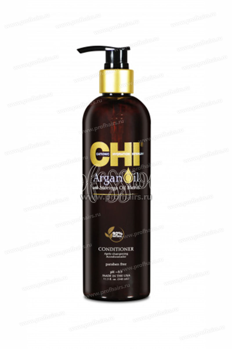 CHI ArganOil Кондиционер с маслом Арганы и маслом Моринга, 340 мл.