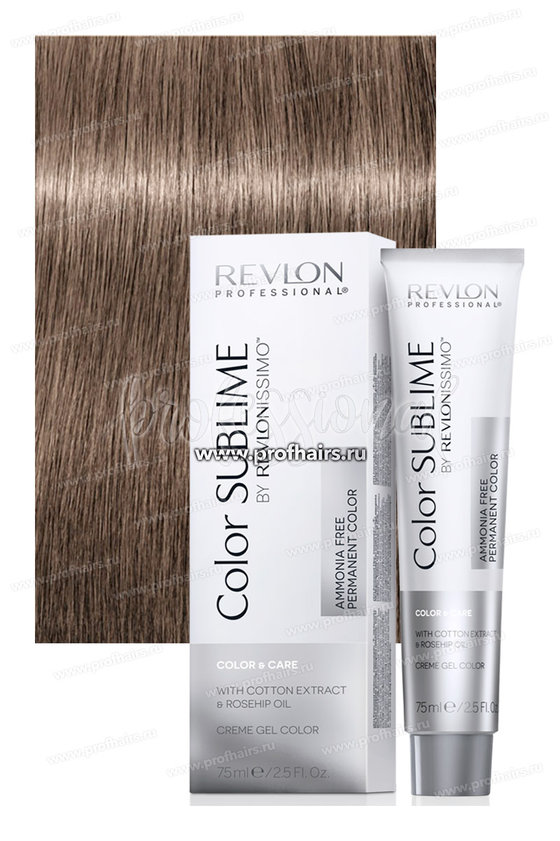 Revlonissimo Color Sublime 8.12 Светлый блондин пепельно-перламутровый