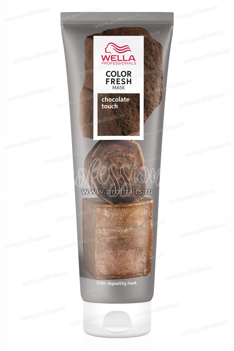 Wella Color Fresh Chocolate Touch Шоколадный мусс Оттеночная кремовая маска 150 мл.