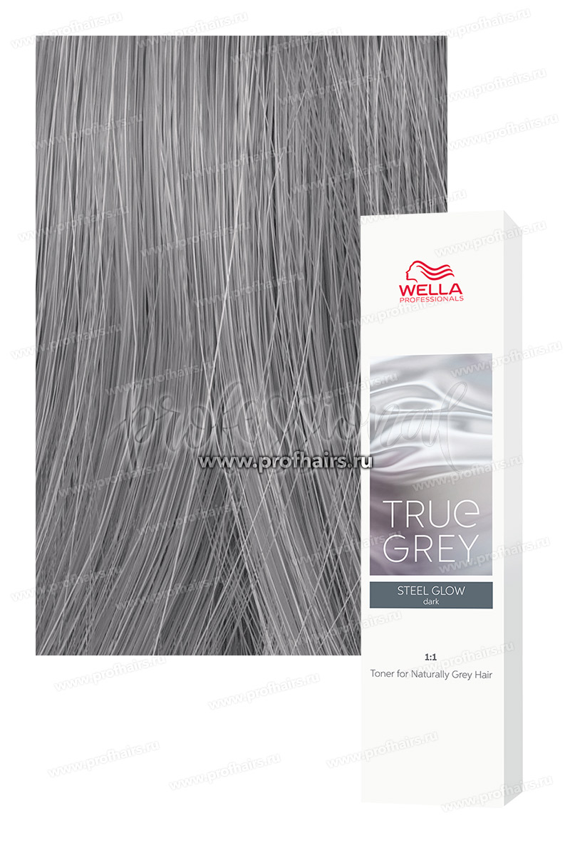 Wella True Grey Steel Glow Dark тонер 60 мл.