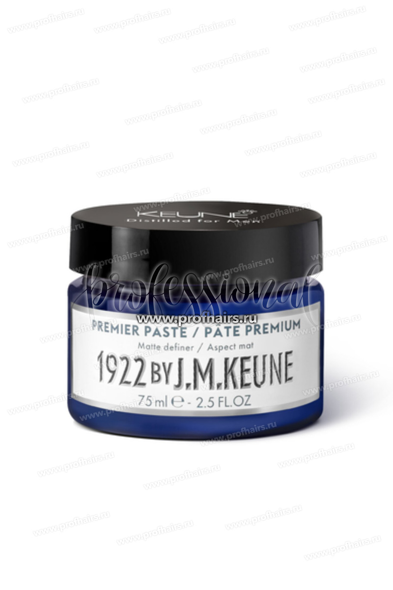 Keune 1922 Premier Paste Премьер паста для укладки 75 мл.