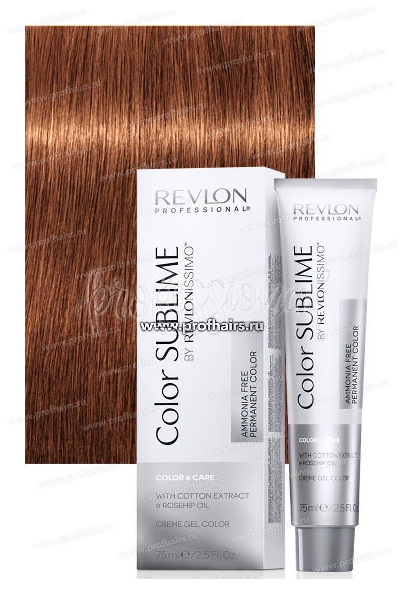 Revlonissimo Color Sublime 7.34 Блондин золотисто-медный