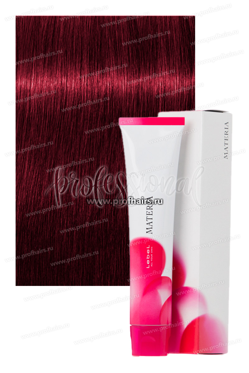 Lebel Materia R-4 Краска для волос Тон Шатен красный 80 гр.