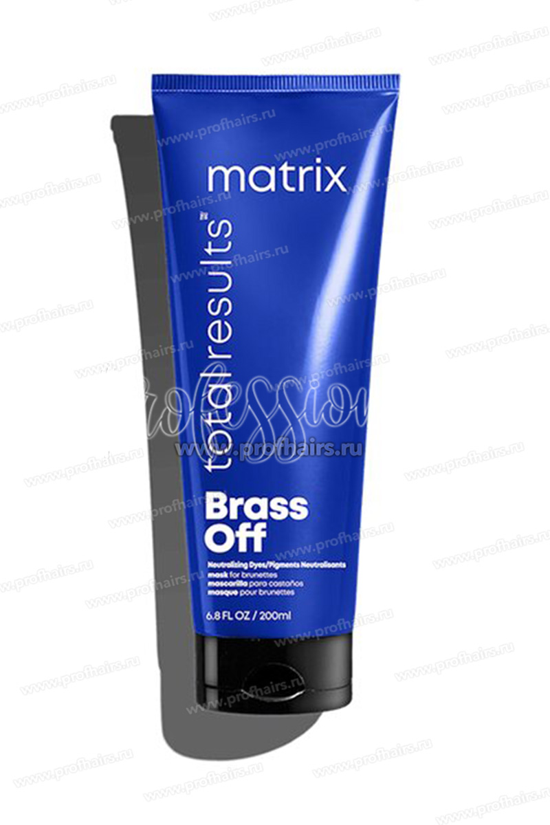Matrix Total Results Brass Off Нейтрализующая маска Холодный блонд 200 мл.