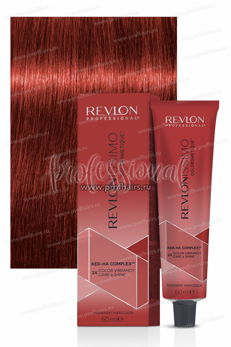 Revlon Revlonissimo Colorsmetique тон 66.64 Темный блондин красно-медный