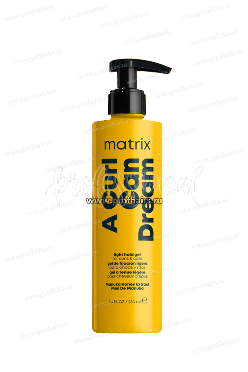 Matrix Total Results A Curl Can Dream Гель легкой фиксации для кудрявых волос 250 мл.