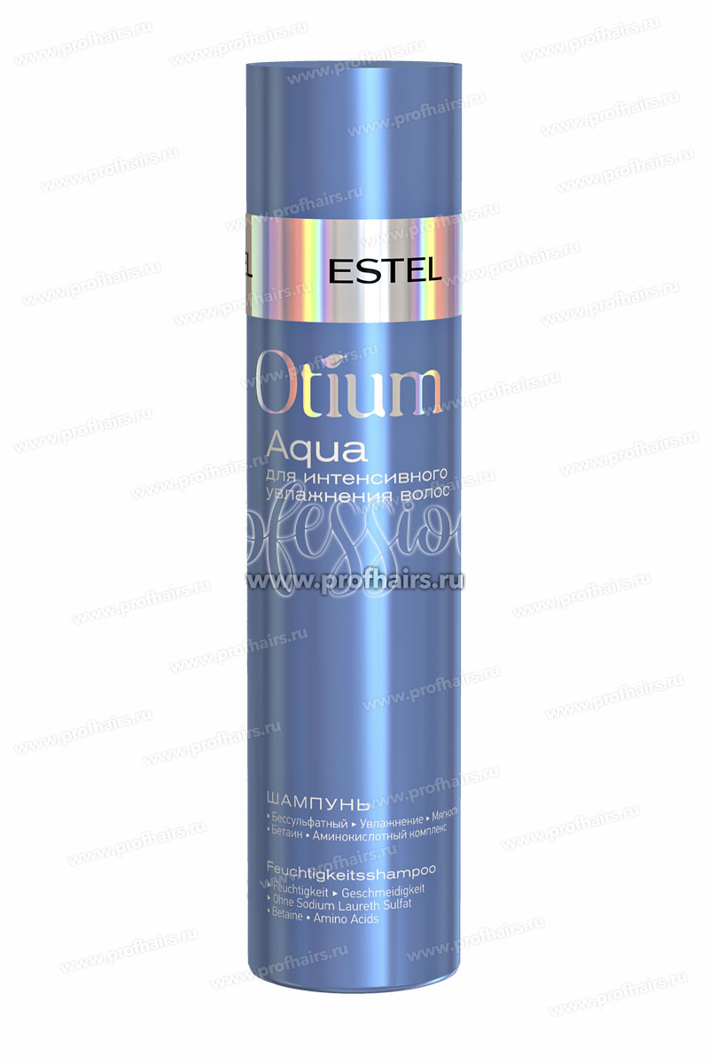 Estel Otium Aqua Бессульфатный шампунь для интенсивного увлажнения волос 250 мл.