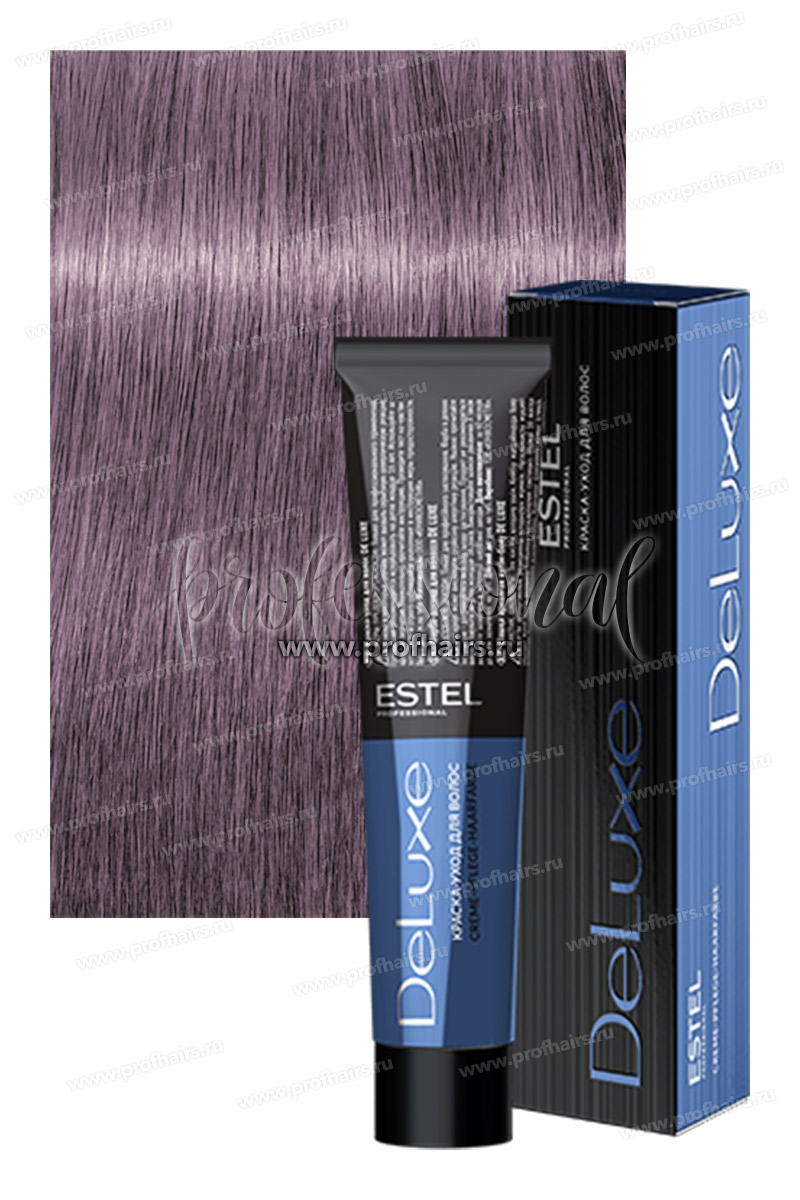 Estel DeLuxe 8/66 Светло-русый фиолетовый интенсивный Краска-уход 60 мл.
