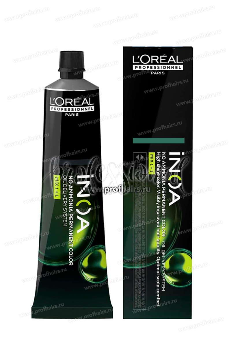 L'Oreal Inoa 5.17 Светлый шатен пепельно-метализированный 60 мл.