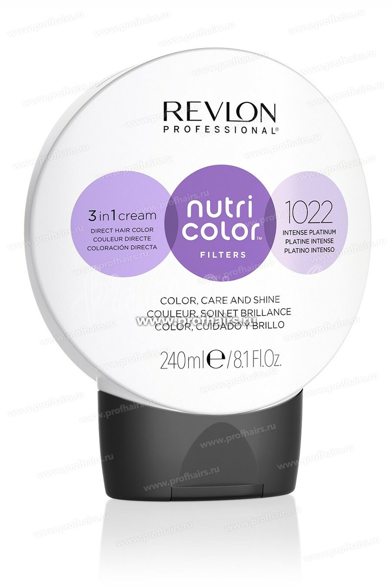Revlon Nutri Color Filters 1022 Интенсивная платина 240 мл.