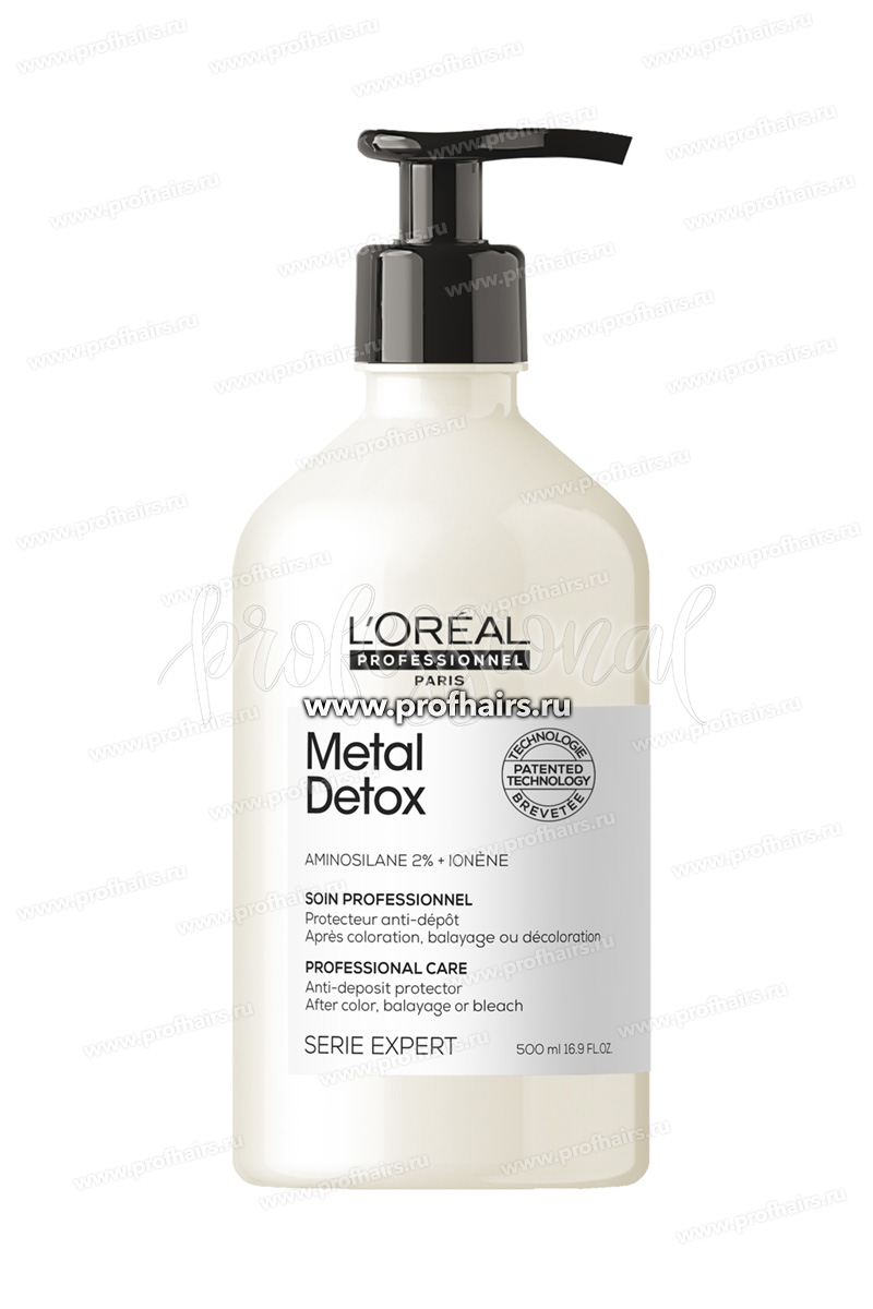 L'Oreal Metal Detox Шампунь для восстановления окрашенных волос 500 мл.