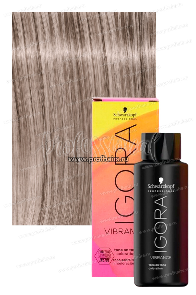 Schwarzkopf Igora Vibrance 9,5-11 Светлый блондин пастельный сандрэ экстра Безаммиачный краситель тон-в-тон 60 мл.