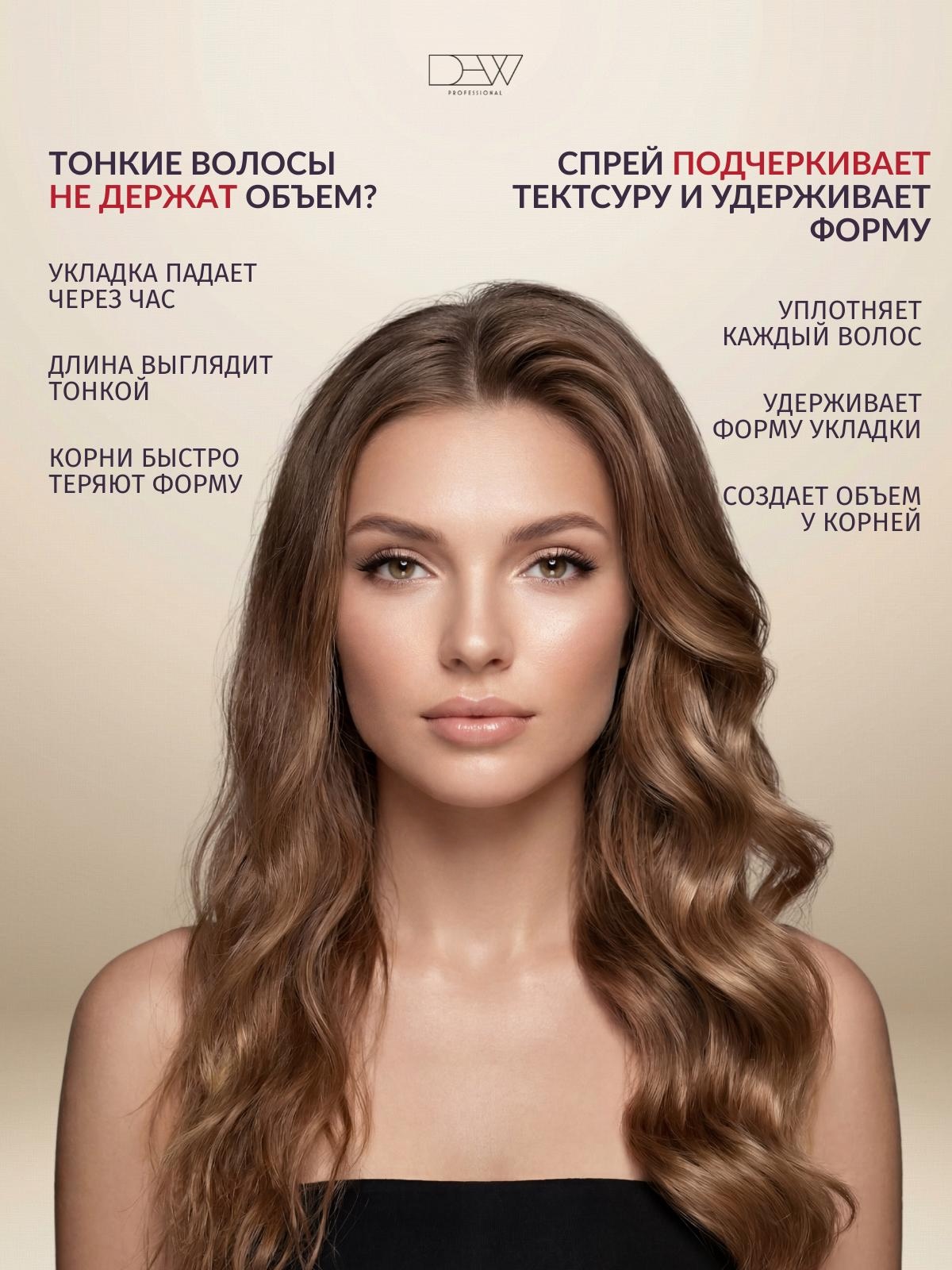 Dew Professional Select "Architect" Cпрей для волос "Архитектор объема" 180 мл.