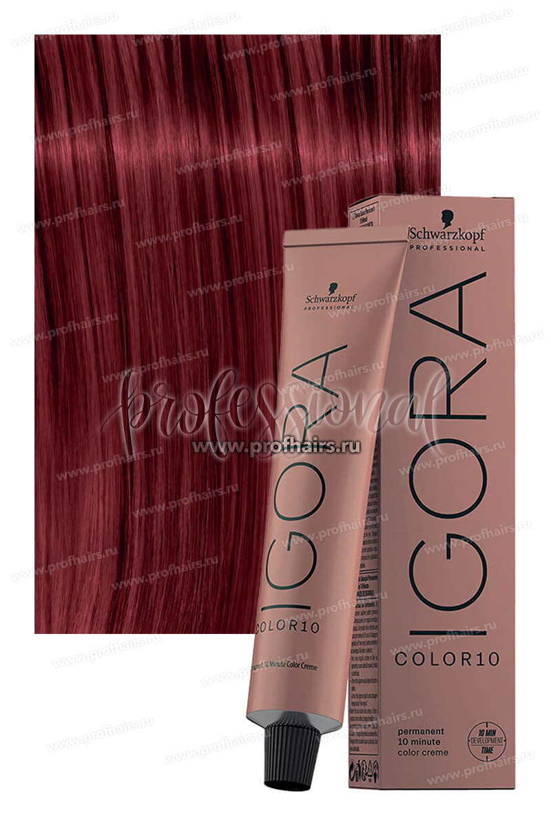 Schwarzkopf Igora Color10 6-88 Темный русый красный экстра 60 мл.