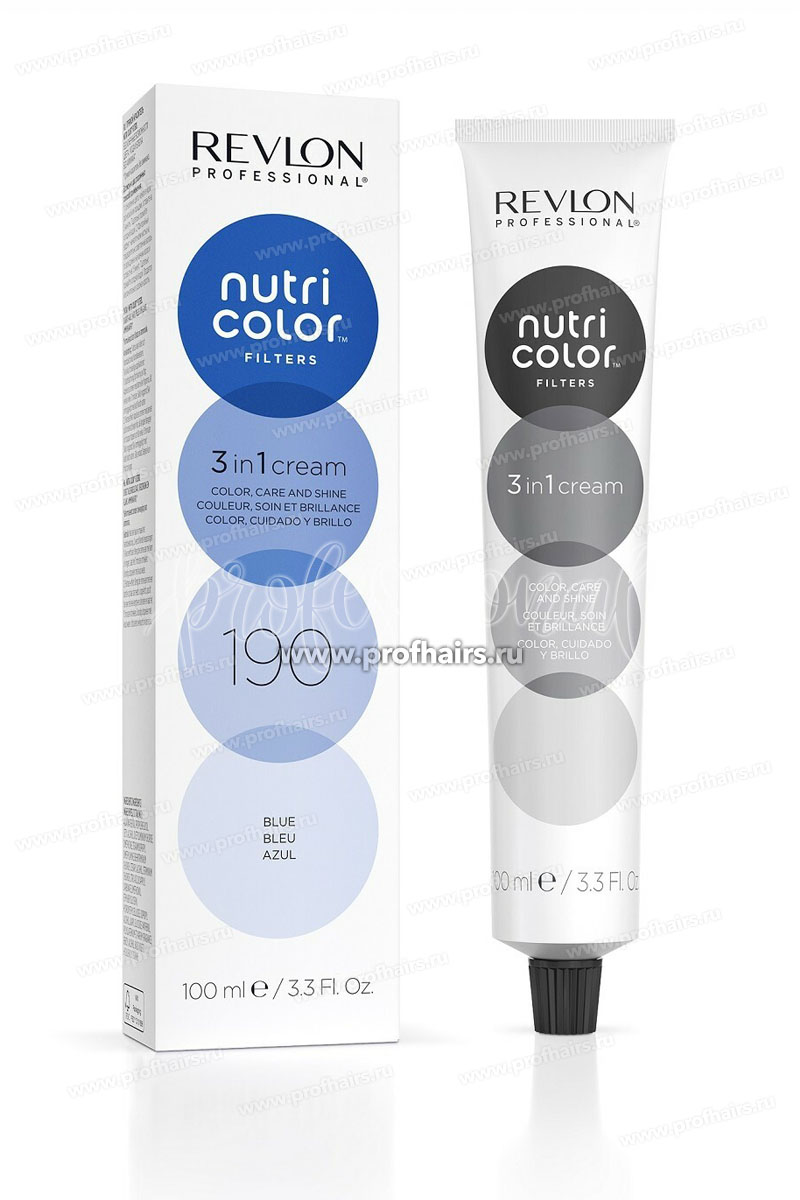 Revlon Nutri Color Filters 190 Синий 100 мл.