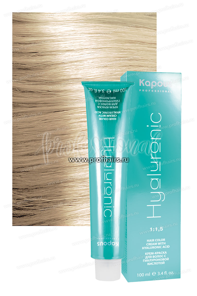 Kapous Hyaluronic Acid 10.0 Платиновый блондин 100 мл.