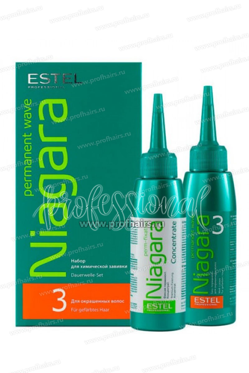 Estel Niagara 3 Набор для химической завивки для окрашенных волос