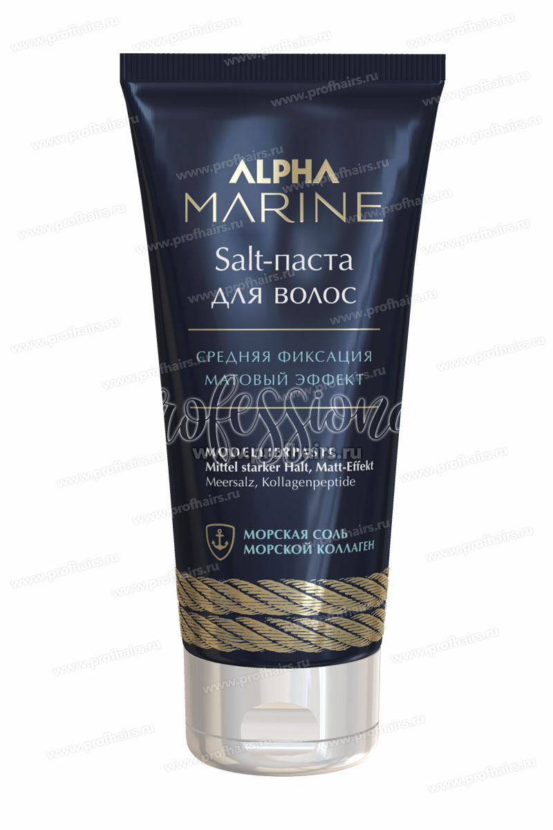 Estel Alpha Marine Salt-паста для волос с матовым эффектом 100 мл.