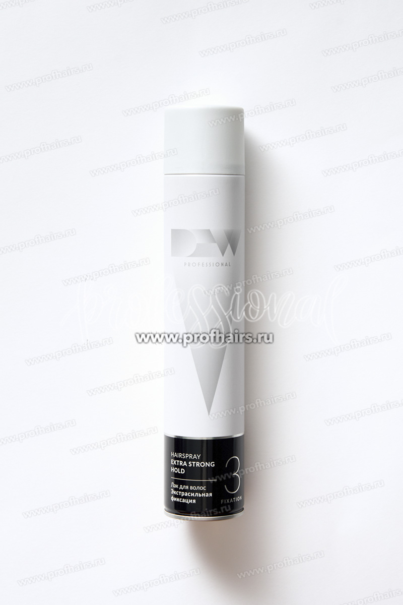 Dew Professional Лак для волос экстрасильной фиксации Fixation №3 500 мл. 